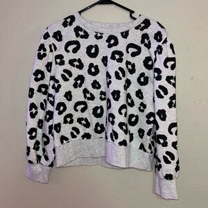 kids cheetah sweater
